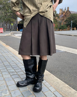 [ORIGINAL] Andy Wool Pleated Skirt