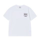 25SS MIX TYPE GRAPHICS SHORT SLEEVE T-SHIRT WHITE