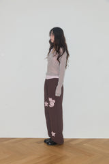 シェリーリボンベルベットトップ (GREY)