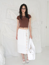 French Skirt (White)