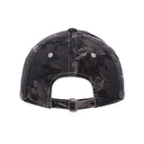 EEERRR Real tree camo pattern ball cap (Black)