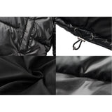 【即日発送】WOMAN Glossy Short Eco Down Jacket [BLACK] 