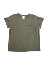 W Mountain Tee in Olive