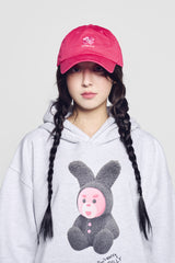 24FW ラビットベリーフーディー メランジ