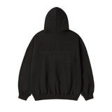 24FW レタリングラビットフーディーブラック