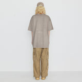 イントゥザジャングルピグメント半袖Tシャツ Beige