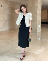 Luan Cool Banding H-Line Skirt