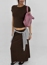 [MADE] Babishell Modal Banding Long Skirt