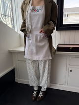 needlepoint apron dress 