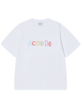 25FW カラーロゴショートスリーブTシャツ ホワイト