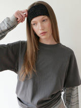 Velvet Garden Hair Band_Black