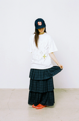 Sketch Cross Tee - White       