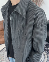 Ekan Crop Striped Shirt