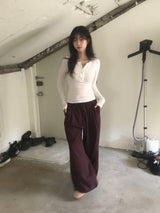 Wool long-sleeve Burton T-shirt