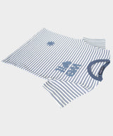 ウィーラブイットストライプ Tシャツ ブルー