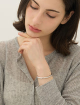 26SS★ [Premium Plating] Essence AB(W) Metal Slim Bangle
