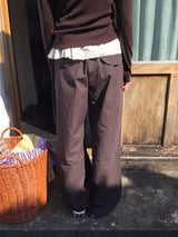 アンカストリングポケットパンツ (3color)