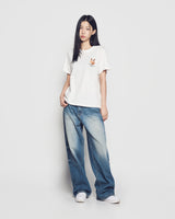 25FW WOMAN FUZZY BEAR SHORT SLEEVE T-SHIRT