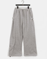 Tomong Side Snap two-Way Snap sweat Pants