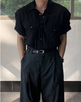 Dao Pocket Roll-up Short Sleeve Shirt