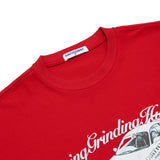 DirtyCoins Hustling Boxy T-Shirt Red