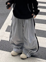 track two-way cotton balloon pants