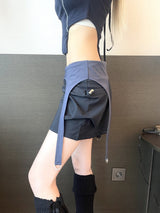 1207. Suspender strap cargo mini sk (2color)