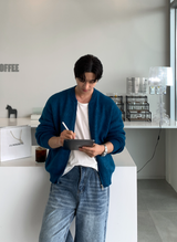 Daily Two-Way Knit Zip-Up