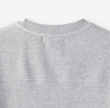 LMN メグワッフルカットセミクロップ半袖Tシャツ (4 colors)
