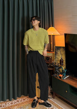 Men's Boucle Round Knit 9COLOR