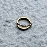 Gold Chain Accent Ring