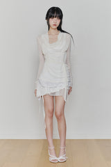 PURITY DRESS white