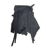 Nasty Unbalanced Shirring Skirt Leggings