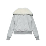 エレナファーカラージップジャケット