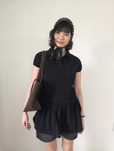 Frame Polka Dot Scarf (2color)