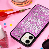 Never sleep girl epoxy case