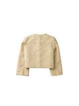 Poem tweed jacket_beige
