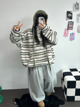 スウェットバルーンバックポイントロングパンツ🤎🖤🩶3COLOR
