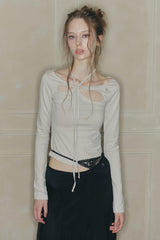 ORCHID TOP light grey