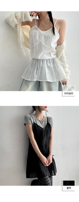 TEN-IT Sleeveless String Layered Dress