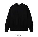 Art wool patch sweatshirt