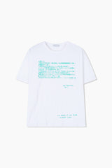 サイケ レタリング ハーフ Tシャツ