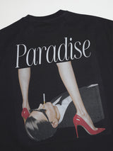 PARADISE TEE - CHARCOAL