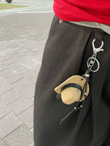 Cowboy Star Tassle Keychain