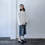 Airy Curve Relaxed Shirt