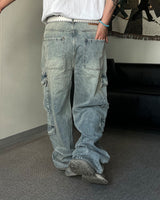 DV Double Cargo Denim Pants
