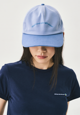 slogan 5P ball cap / sky