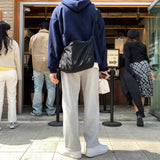 LMN DIELブントピンタックスウェットパンツ（6色）