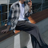 2 Low String Check Shirt (3color)