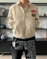 [Free Shipping] ST パッチ ブルゾン ジャケット (2C)